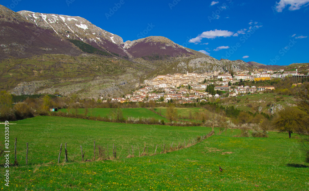 Borgo medievale in Abruzzo