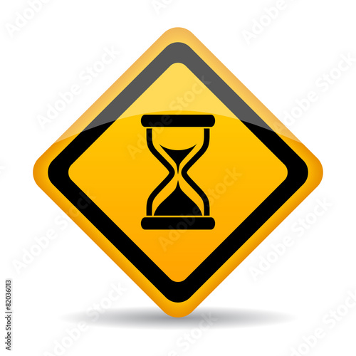 Sand glass timer icon