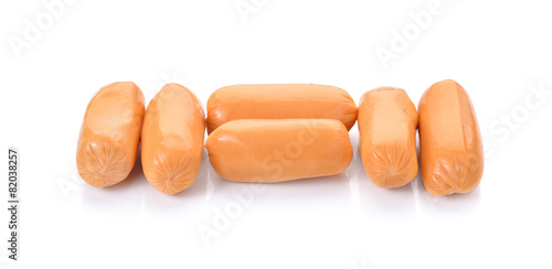 hotdogs on white background