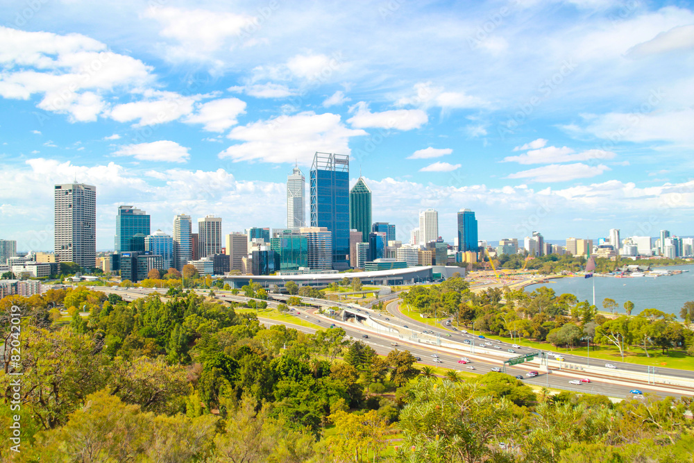 Fototapeta premium Perth CBD