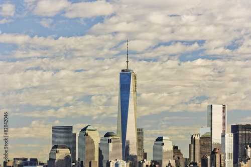 One World Trade Center, Lower Manhattan Skyline, New York