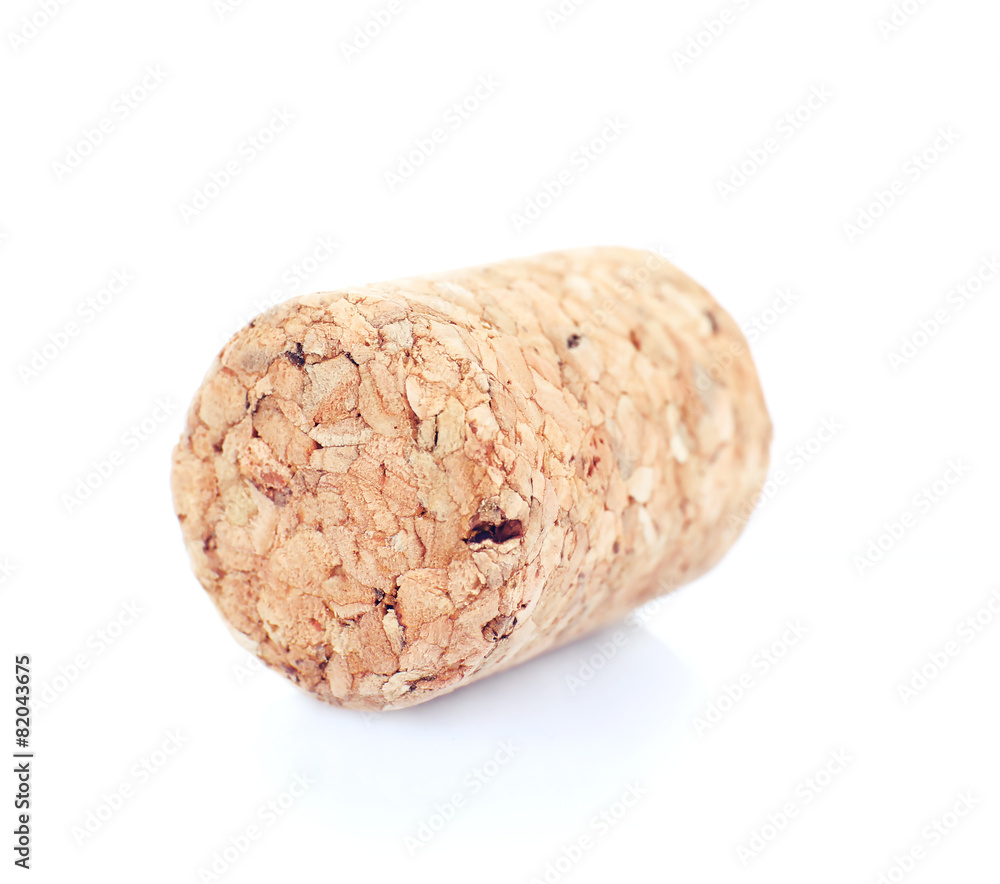Wine cork isolated on white Wine cork isolated on white