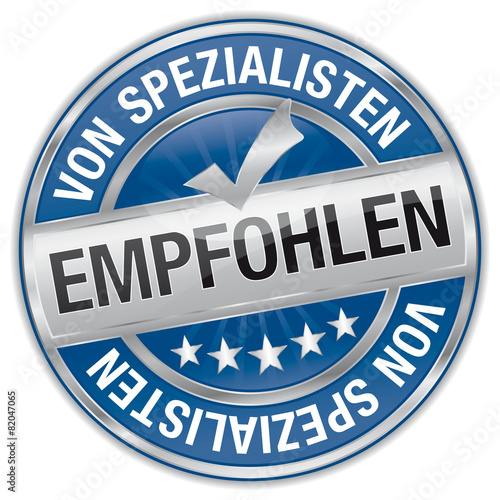 Von Spezialisten empfohlen
