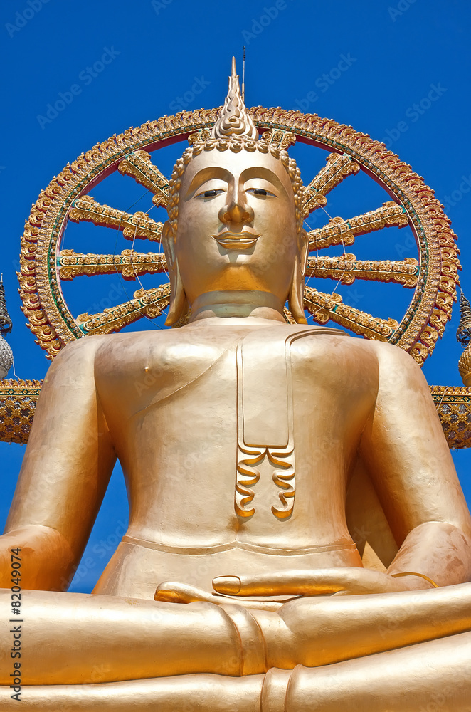 Obraz premium The big buddha temple at Koh Samui, Thailand