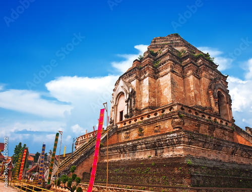Ancient Pagoda at Wat Chedi Luang temple