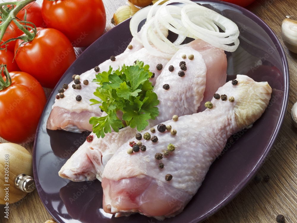 chicken drumstick with vegetables chicken drumstick with vegetables