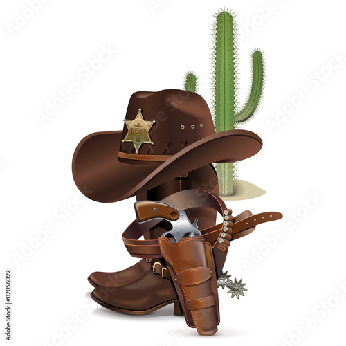 Vector Cowboy Concept