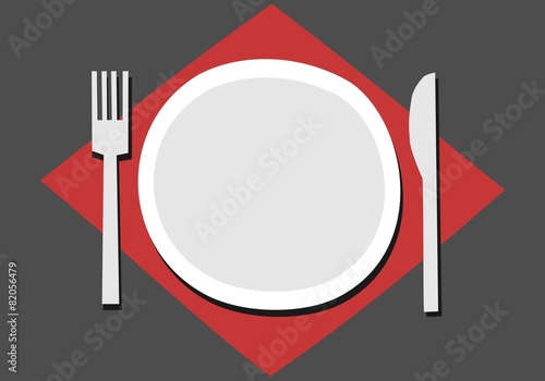 Empty plate