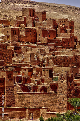 Ait Ben Addou, a ksar in the desert photo