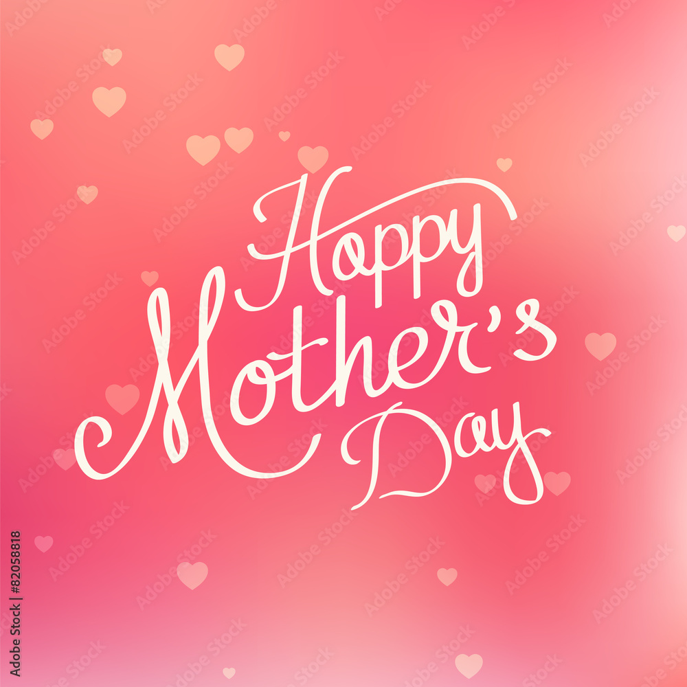Happy mother day card. Happy mother day card.