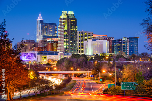 Raleigh, North Carolina Skyline photo