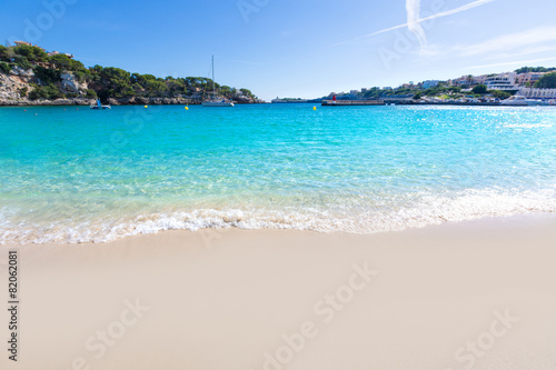 Majorca Porto Cristo beach in Manacor at Mallorca © lunamarina