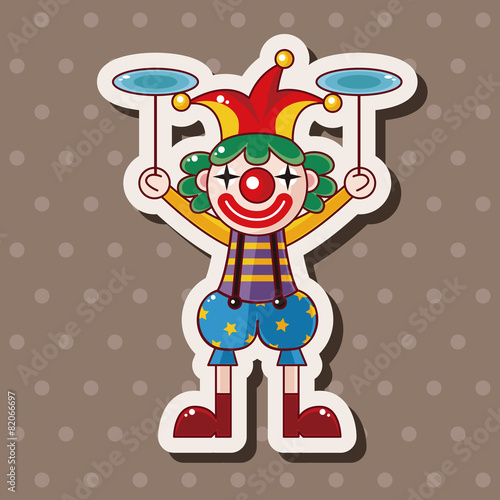 clowns theme elements