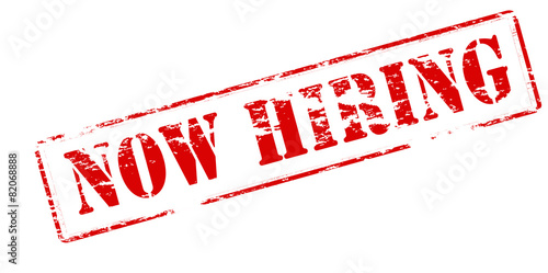 Now hiring