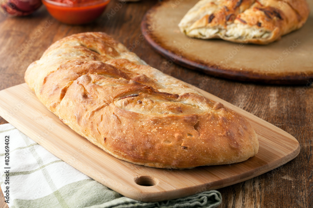 Homemade Italian Stuffed Bread