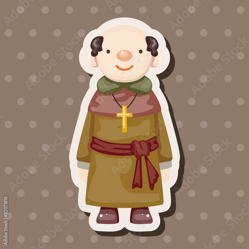 Wallpaper Mural pastor and nun theme elements Torontodigital.ca