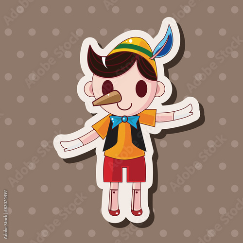 Pinocchio theme elements