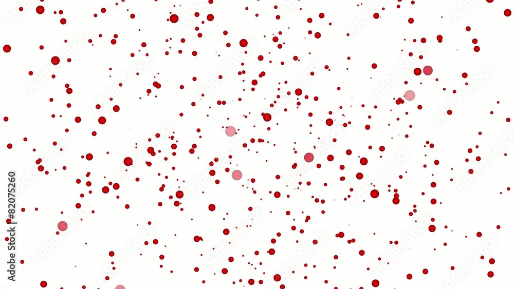 Red Spots Moving Red Spots Moving