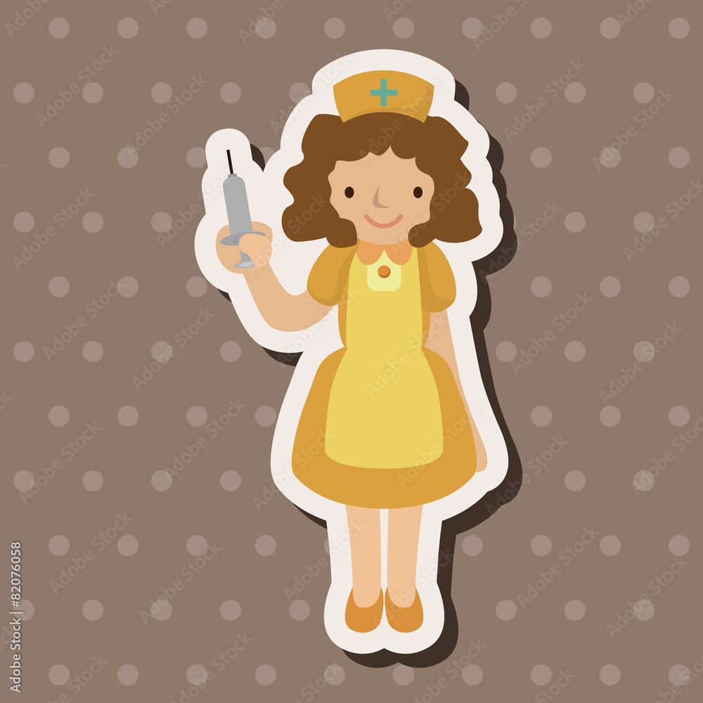 nurse theme elements nurse theme elements