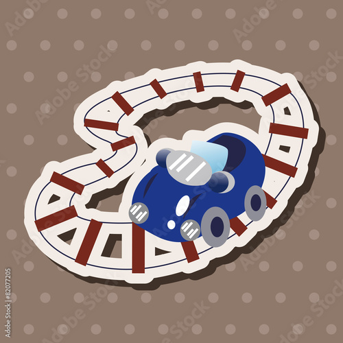 Amusement park facilities theme elements