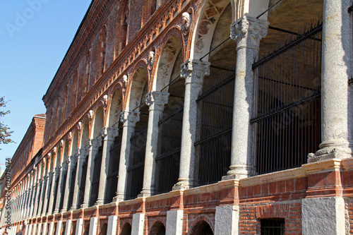 Milano; antico ospedale Ca' Granda, ora sede università photo