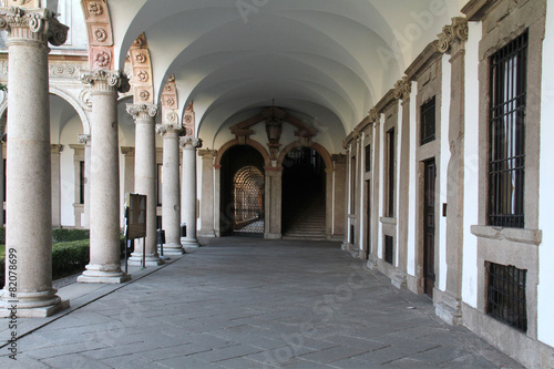 Milano; antico ospedale Ca' Granda, ora sede università photo