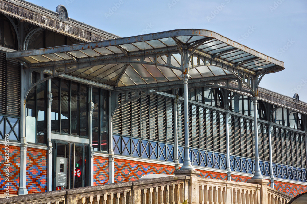 Obraz premium Mercado de Abastos, Angulema, Angoulême, Francia