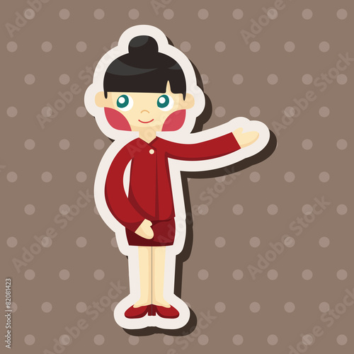 flight attendants theme elements