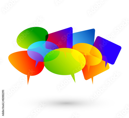 discussione, dialogo, community colori