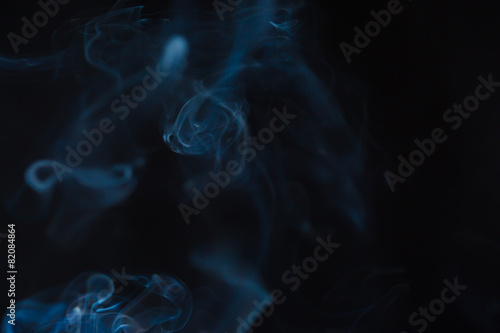 Mythical creature from smoke.