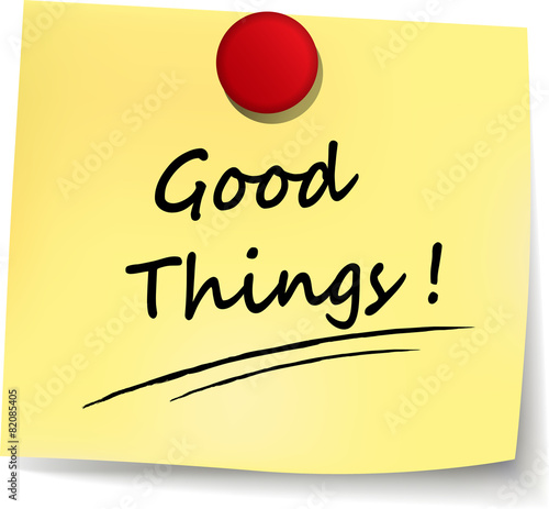 good things note