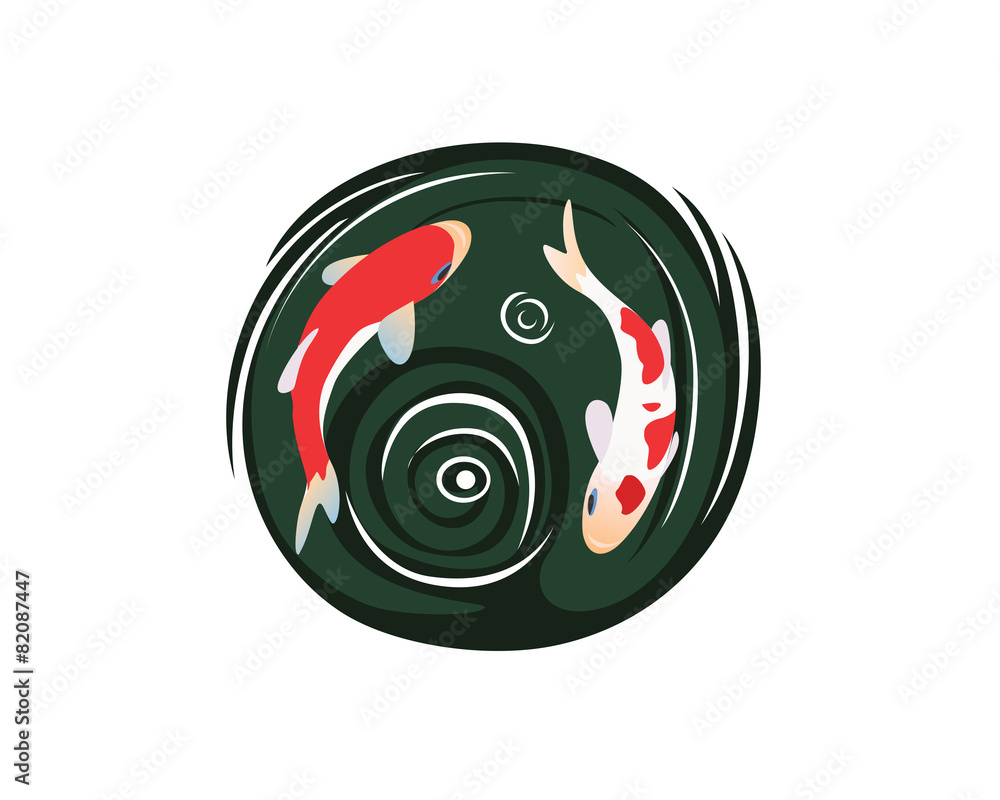 Fototapeta premium Coi Fish