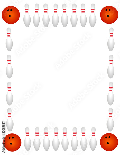 Bowling frame