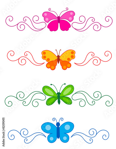 Butterfly dividers