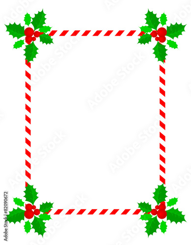 Christmas frame / border