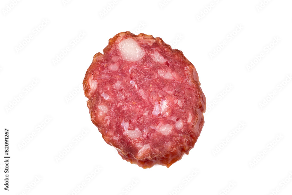slice of salami slice of salami