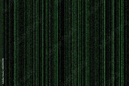 light green digital codes background in matrix style.