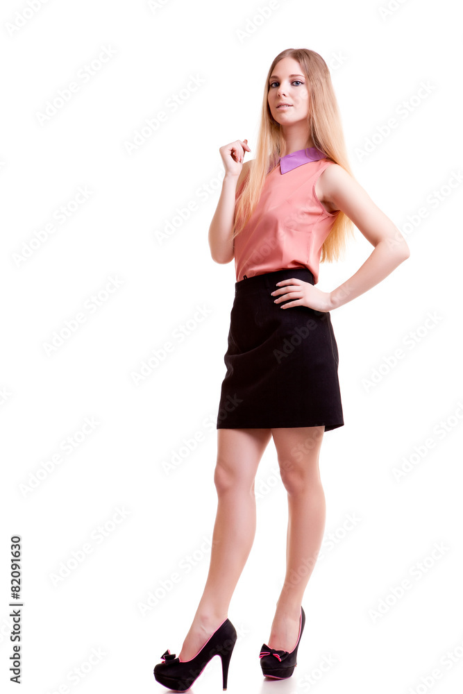Sensual woman in business clothes Sensual woman in business clothes