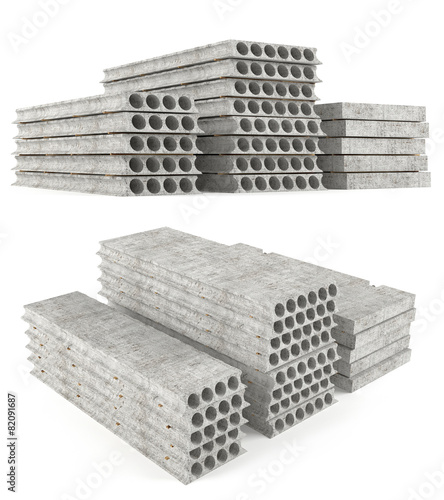 Εκτύπωση καμβά Precast concrete composite hollow core deck slabs.