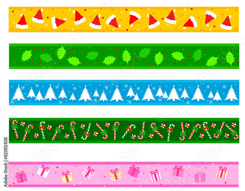 Christmas raphic frame / dividers