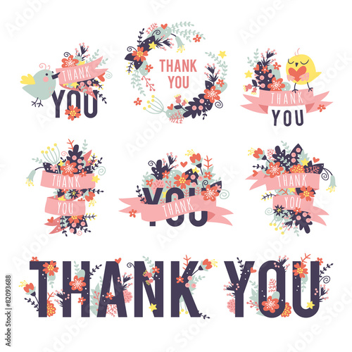 Spring thank you set.