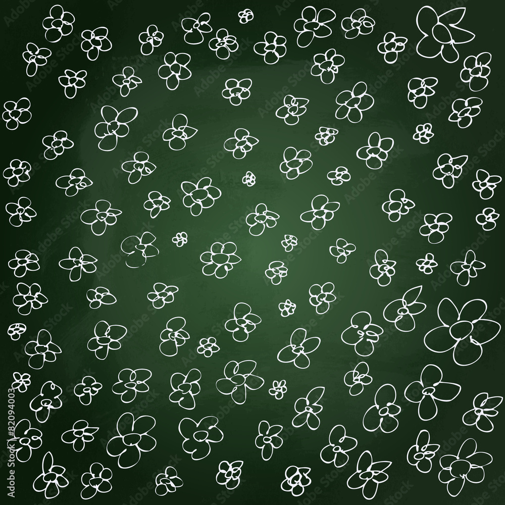 Hand drawn chalk style illustration Hand drawn chalk style illustration
