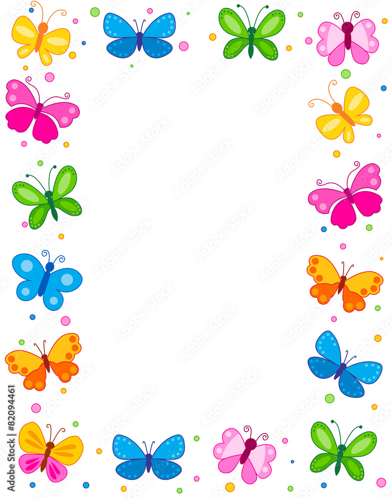 Butterfly border