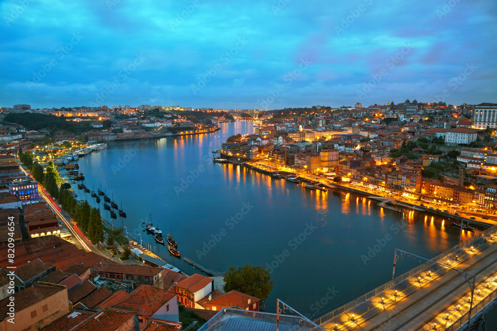 Citylights of Porto, Portugal