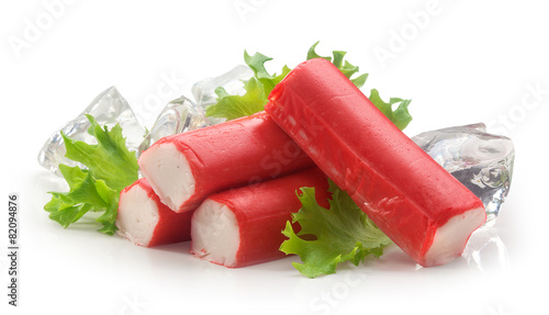 Foto Crab stick (Imitation of surimi)