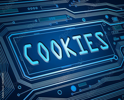 Cookies concept.