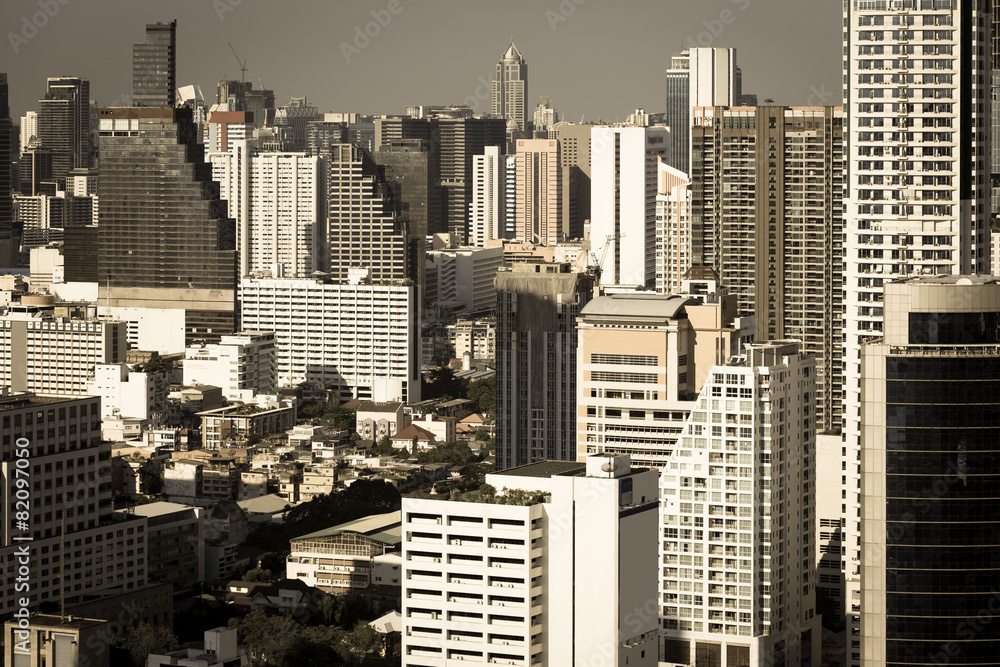 Fototapeta premium Bangkok Skyscrapers