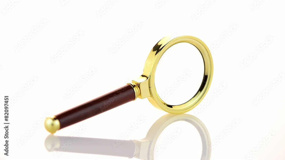 Old magnifying glass