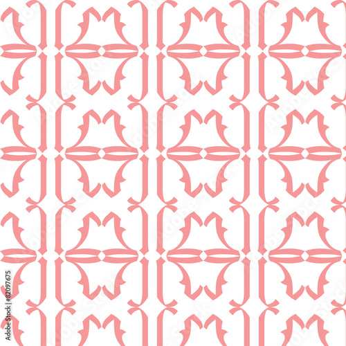 Ornamental abstract pattern. Seamless vector