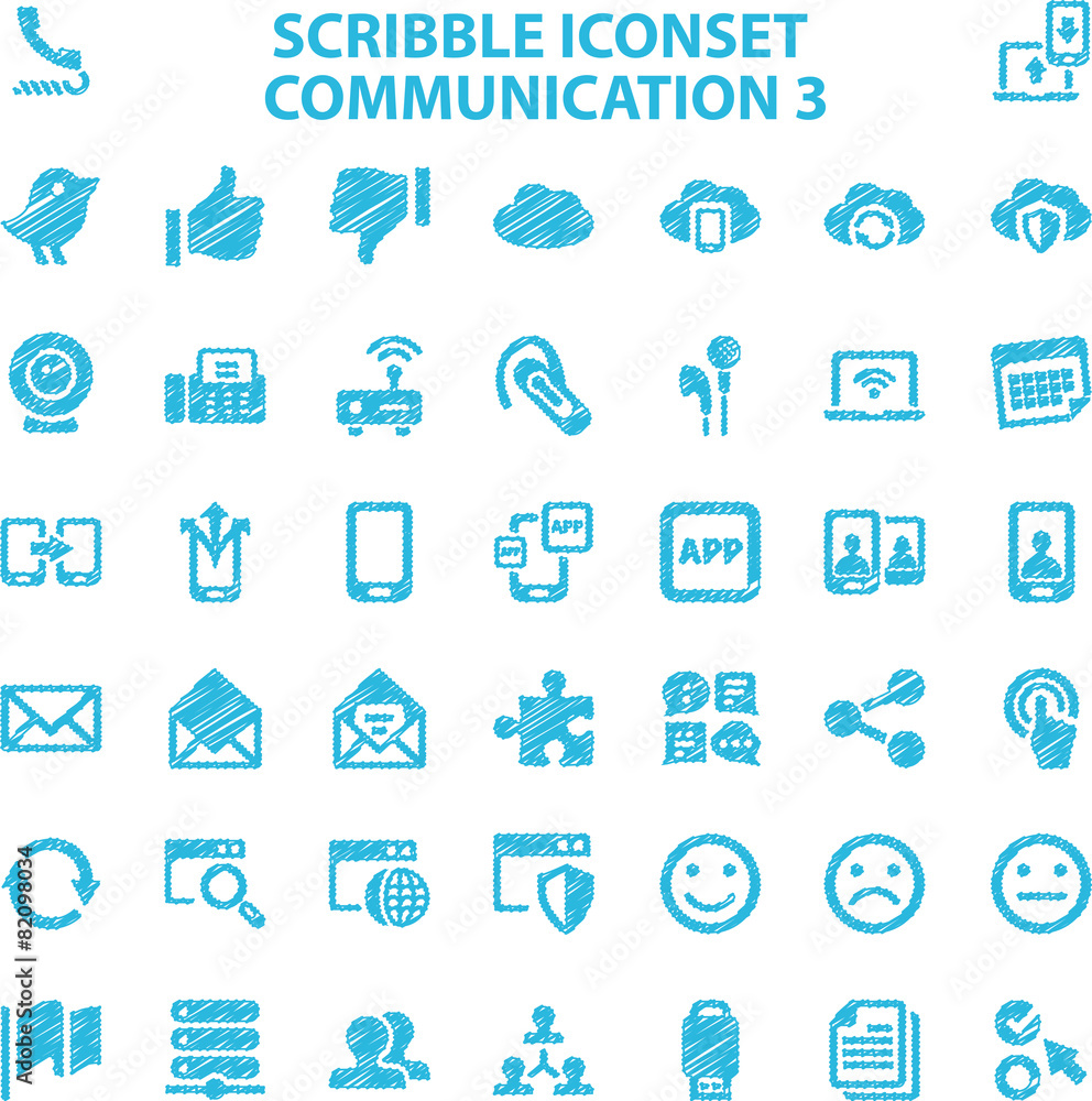 Scribble Iconset Communication 3 Scribble Iconset Communication 3